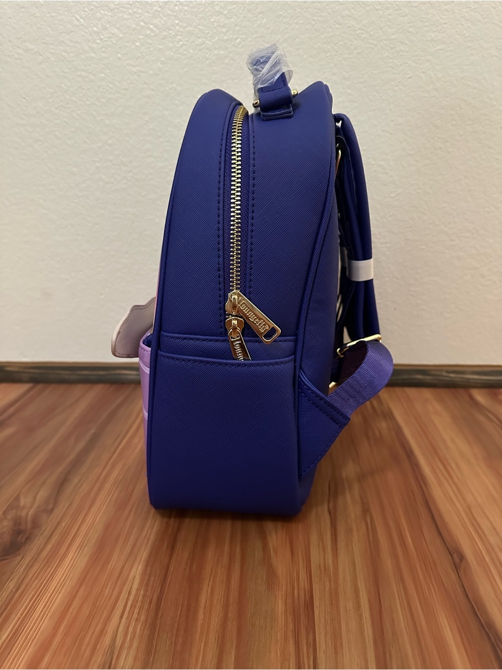 NWT Disney Pixar Loungefly Inside Out Character Mini Backpack Purple/Blue/White - Picture 3 of 4